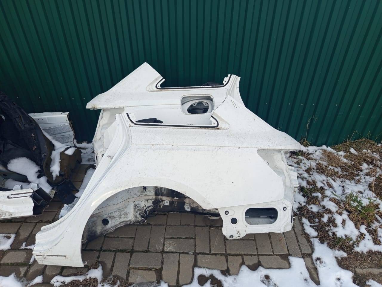 Четверть задняя левая Audi A4 2021 б/у оригинал — изображение 2